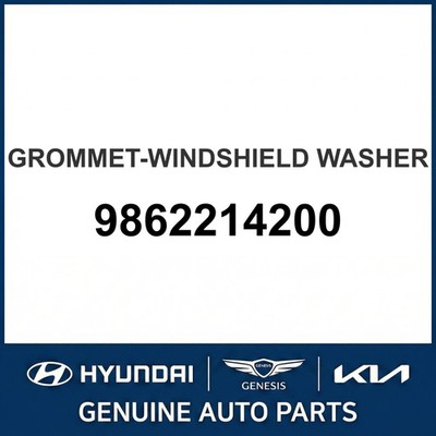 2006-2024 Kia Amanti Tülle-Scheibenscheibe Waschmaschine OEM Neu 9862214200