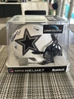 Micah Parsons Signed Dallas Cowboys Lunar Eclipse Auto Mini Helmet Fanatics COA
