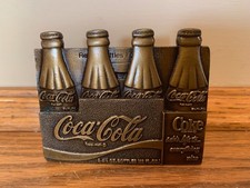 VINTAGE Coke Coca-Cola Brass Belt Buckle by Bergamot Brass Works 1978