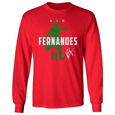 Air Fernandes 11 Graphic Portugal 2026 Soccer Fans Long Sleeve T-Shirt