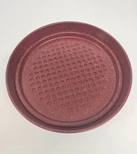 Curtis Stone 2-piece Nonstick Dura-Pan+ Pizza Pan 12 in w/Perforated 11 in Pan