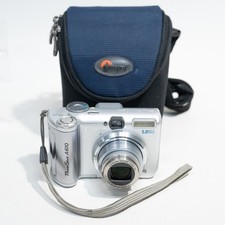 Canon PowerShot A610 CCD Digicam 5.0MP Digital Camera Y2K AAs - Working!