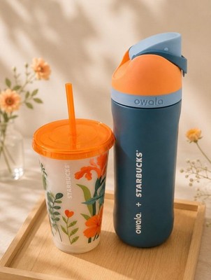 Starbucks Owala Bottle Free Sip Summer Nights Edelstahl  24oz aus 2026   