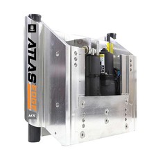T-H Marine ATLAS EDGE 6" Set Back Hydraulic Jack Plate - Max - Silver AHJE-6GX-