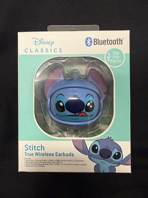 New Cute Disney Lilo & Stitch Bluetooth True Wireless Earbuds. Flip The Faces