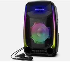 ION IPA161 Total PA Ultimate 650W Portable Bluetooth Speaker DJ Karaoke 2 Mic St