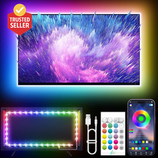 LED Lights for TV, 16.4Ft LED Lights for 45-75 Inch Tvs, RGB TV Backlight Behind