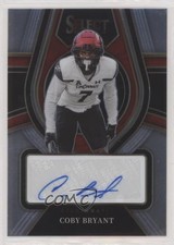 2022 Panini Select Draft Picks Rookie Signatures Coby Bryant #RS-CBR Auto i5f