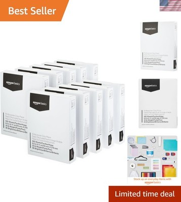 High-Quality Printer Paper 8.5 x 11, Smooth Finish, 5000 Sheets, 96 Bright