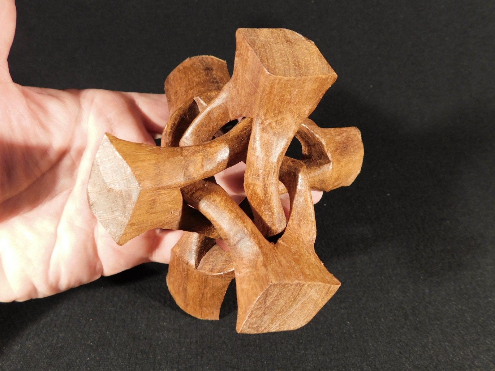 Solid WOOD Folding Handmade Display or SPHERE Stand