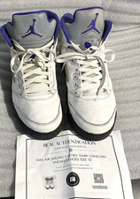 Nike Air Jordan 5 Dark Concord Purple DD0587-141 Sneakers Men's Size 10