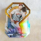 2022 Topps Diamond Greats Die-Cuts Mike Trout Card #DGDC-1  LOS ANGELES ANGELS