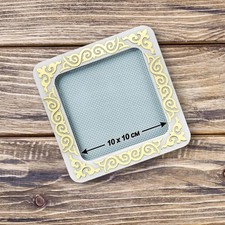 Magnetic Embroidery Frame 10  10 cm inner size FLMP-035