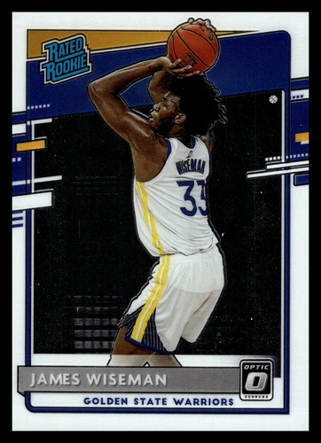 2020-21 Donruss Optic Rated Rookie #152 James Wiseman Golden State Warriors