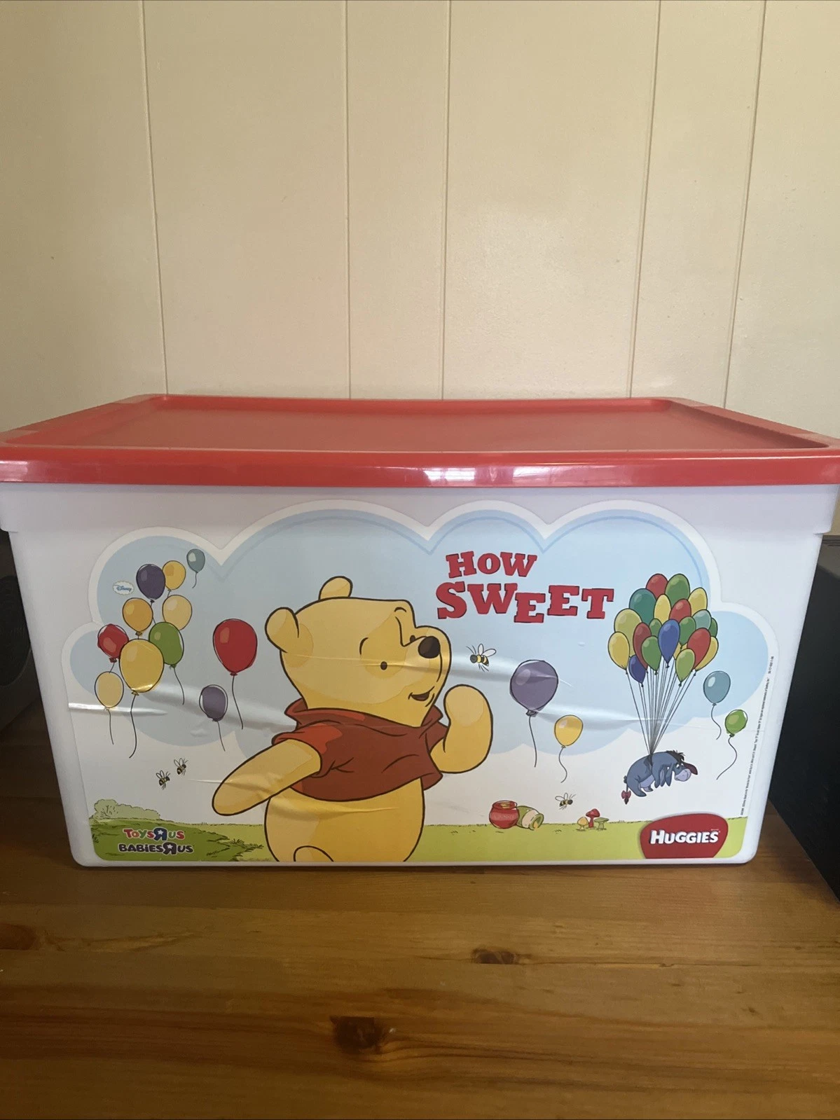 Winnie The Pooh - Huggies ToysRus BabiesRus - Diaper Tub