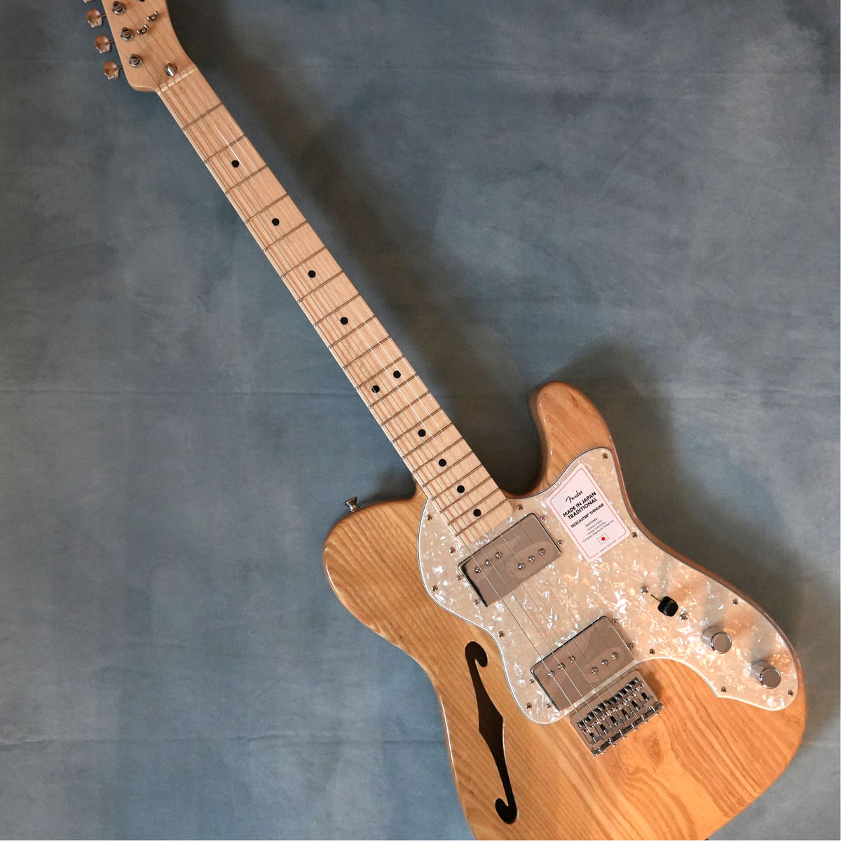 ギター Fender Traditional70s TelecasterThinline Fender Made in Japan Traditional 70s Telecaster Thinline Natural