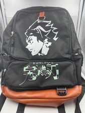 Demon Slayer: Kimetsu No Yaiba Tanjiro Kamado Backpack Bag Black READ