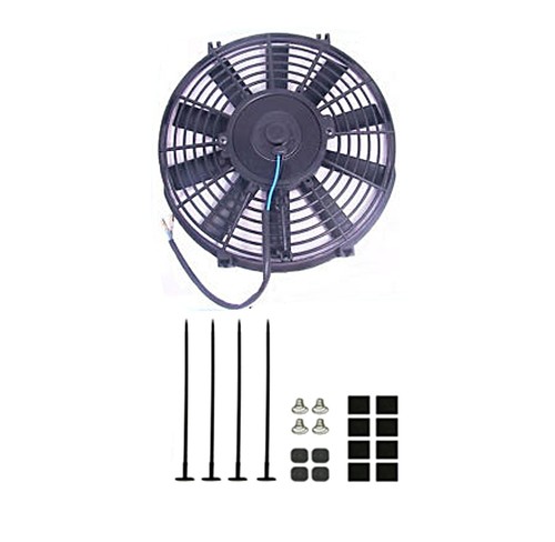 10 INCH SLIM LINE RADIATOR COOLING FAN 12V UNIVERSAL - UK