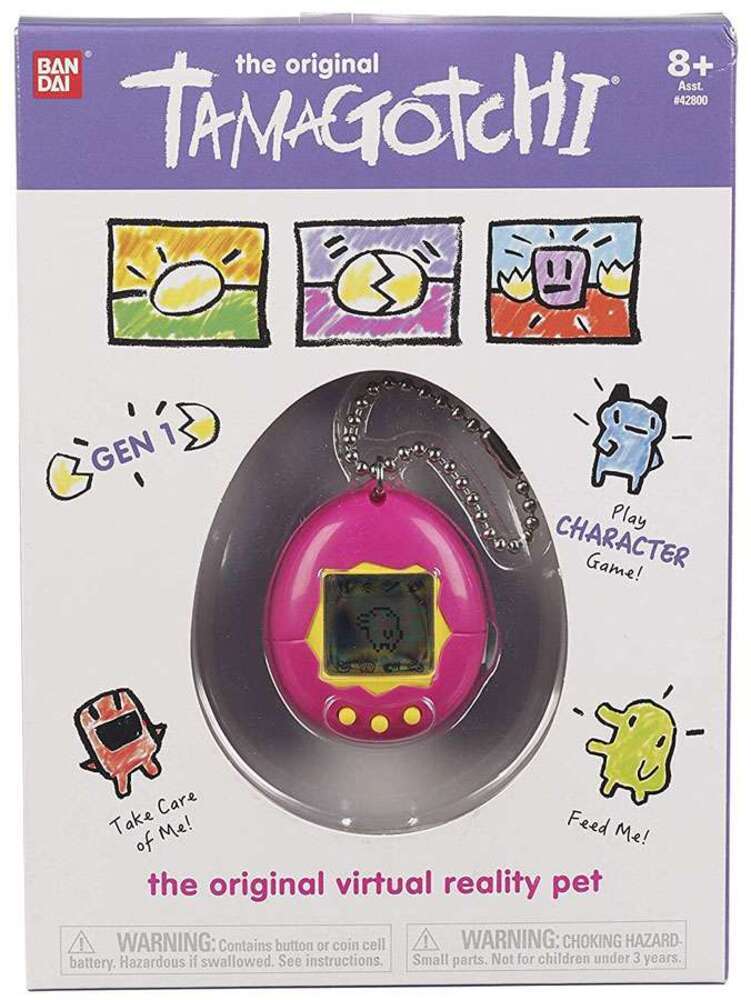 BANDAI Tamagotchi Electronic Game Pink/Yellow | eBay