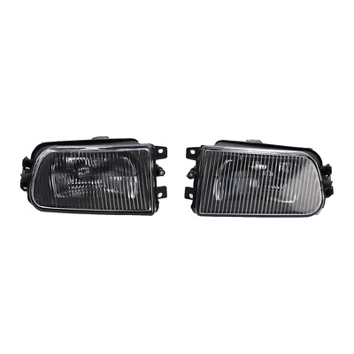 Pair Front Bumper Fog Light Lamps Without Bulbs For BMW E39 5-Serise 1995-98 F8