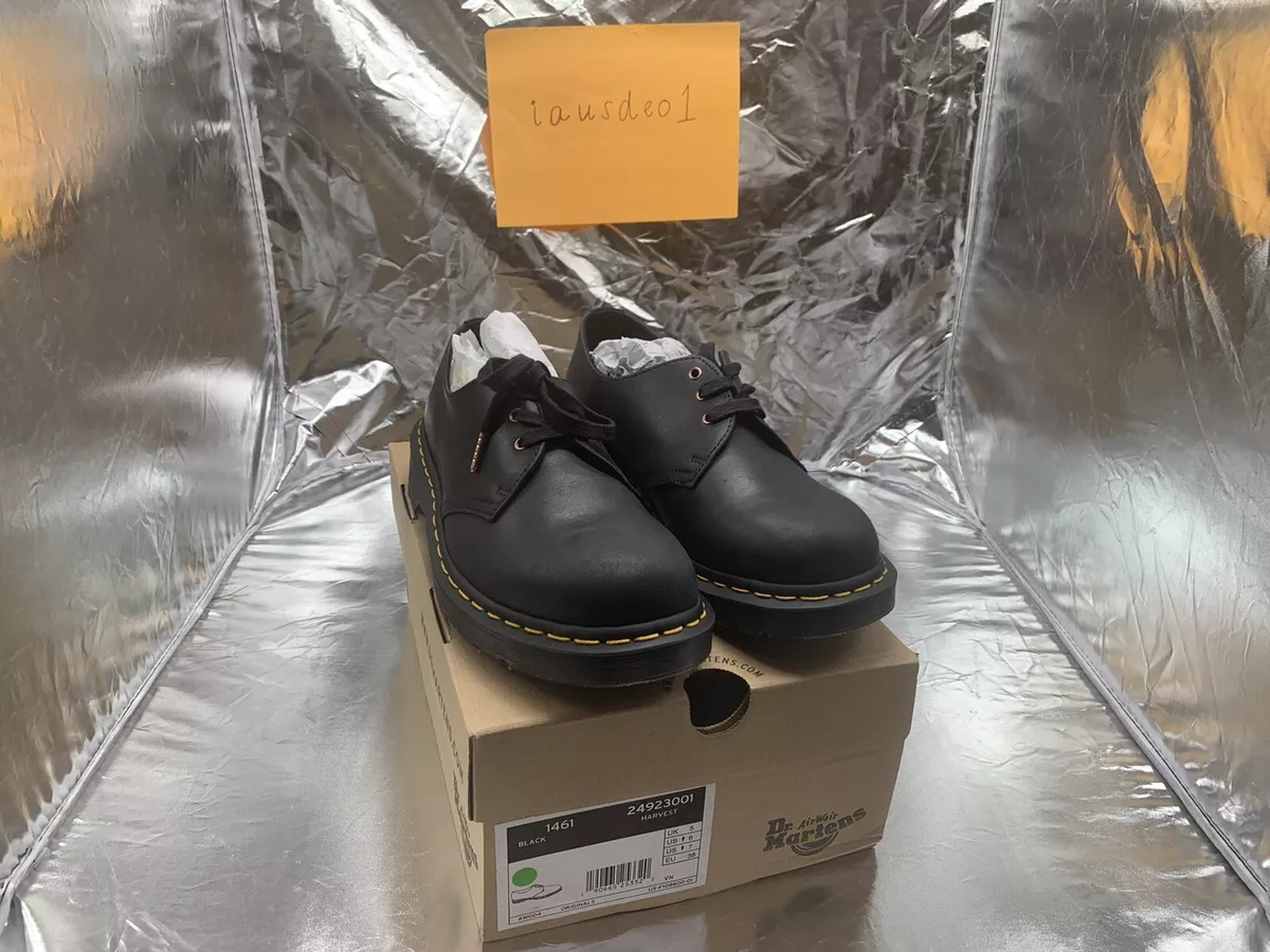 Dr martens black harvest cheap