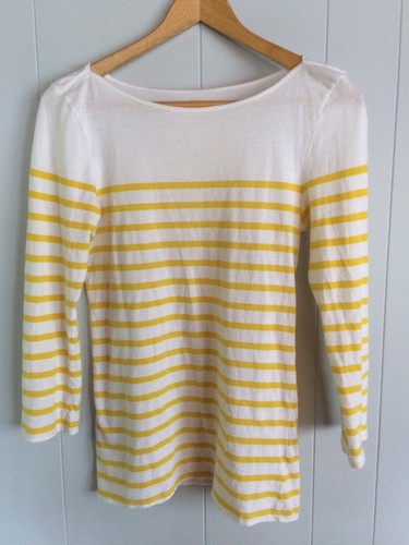 Old Navy Yellow \u0026 White Stripe Long 