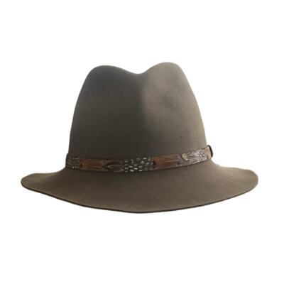 Vintage Stetson Fur Felt Weekender Fedora Hat Indiana Jones