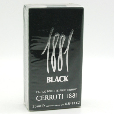 1881 Black by Nino Cerruti 0.84 fl oz - 25 ml Eau De Toilette Spray for Men