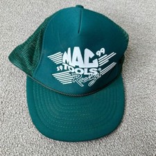 1999 MAC Tools Racing Hat Snapback Cap Green Trucker NASCAR Drag Racing VTG