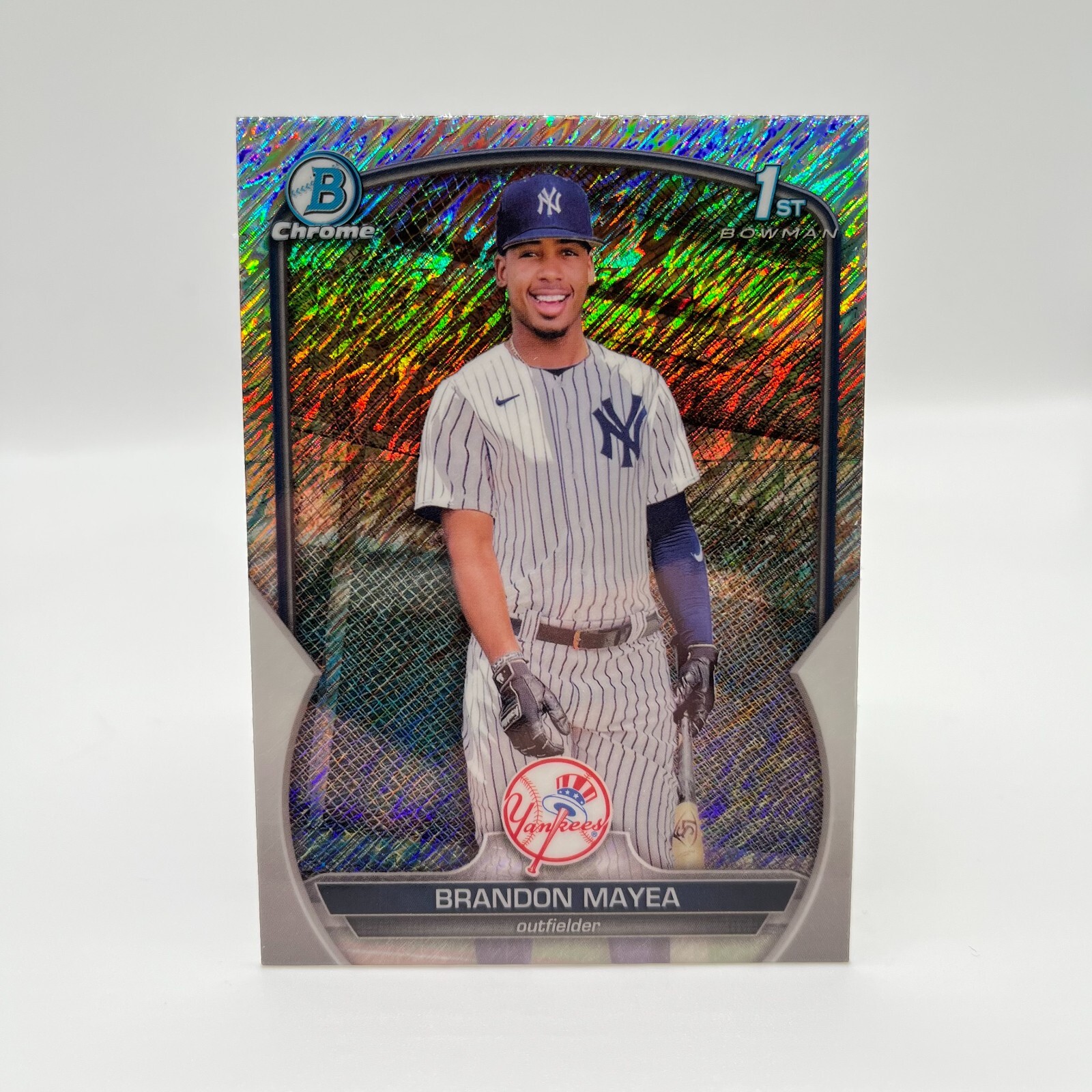 2023 Bowman Chrome Prospects Shimmer Refractor Brandon Mayea #BCP-188