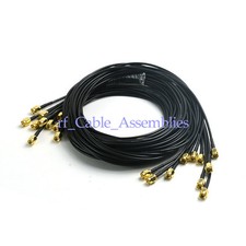 10x SMA male to plug pigtail Coaxial Cable RG174 2m for 4G GPS Wireless Antenna