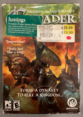 Crusader Kings Paradox Interactive PC Computer Game