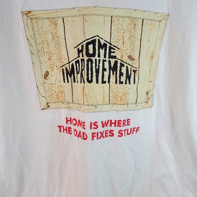 D.R.I. 　90s ビンテージ　tシャツ Vintage 90s Home Improvement Single Stitch Tee Shirt XL 1994 Pre