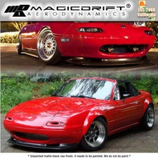 For 90-97 Mazda Miata Na Gv Garage Front Lip Fd Side Skirt Extensions Body Kit For 90-97 Mazda Miata Na Gv Garage Front Lip Fd Side Skirt Extensions Body Kit