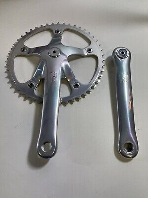 CAMPAGNOLO C RECORD PISTA TRACK 1985 CRANK CRANKSET CAMPAGNOLO C RECORD PISTA TRACK 1985 CRANK CRANKSET
