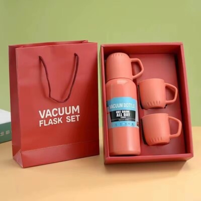 Kaffeekannen Wasserflaschen Reisebecher Thermoskanne Geschenksets Warm/Kalt Flachmann Set