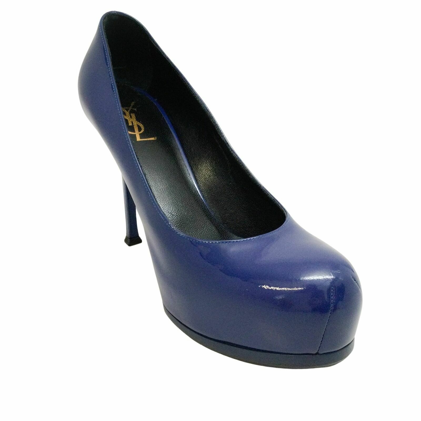 Decolte omaggio Saint Laurent blu cobalto usate in ottime condizioni