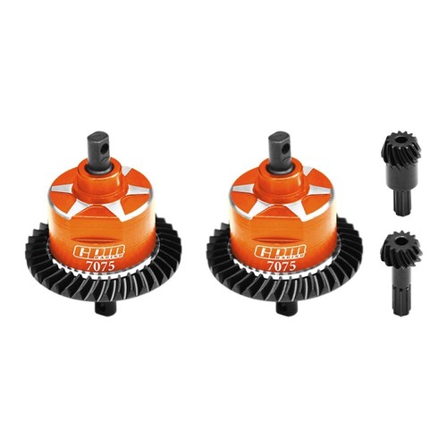 Traxxas 1/16 Mini Maxx Upgrade Parts Aluminum Front & Rear Complete Differential - Picture 6 of 8