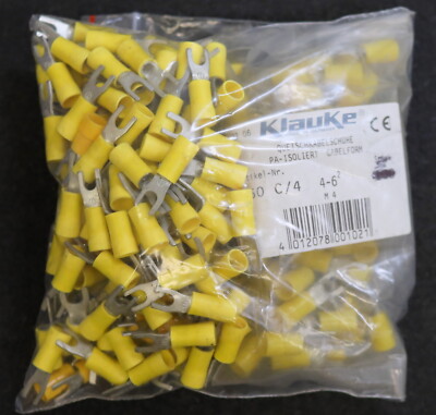 Klauke 317x crimp cable lug 317x crimp terminal type 650/4 fork shape M4