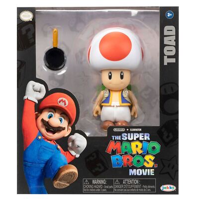 Kröte 13cm 12.7cm Actionfigur 41719 Die Super Mario Bros Film Nintendo Beweglich