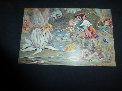 Tucks-Thomas Maybanks -1906-Pixie and Friends Postcard is a Jewel