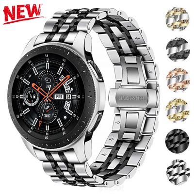 Luxus Metall Armband Für Huami Amazfit GTR GTS 4 3 2 2e Bip 5 3 Pro U Lite Strap