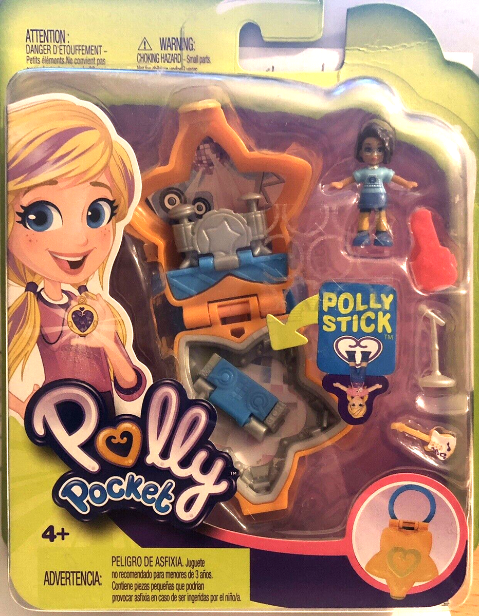 Polly Pocket Mini Rock Star Set Tiny Concert Jazz Drums Keyboard