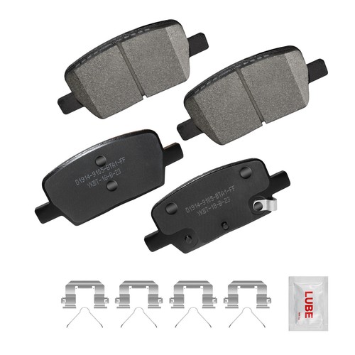 For Traverse Blazer Acadia Cadillac Xt5 Xt6 Front Rear Ceramic Disc Brake Pads - Foto 3 di 6