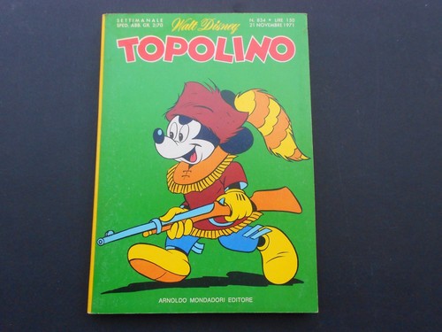 TOPOLINO LIBRETTO N.834 Mondadori 21.11.71 rari inserti COIN + ITALOCREMONA - Foto 3 di 12