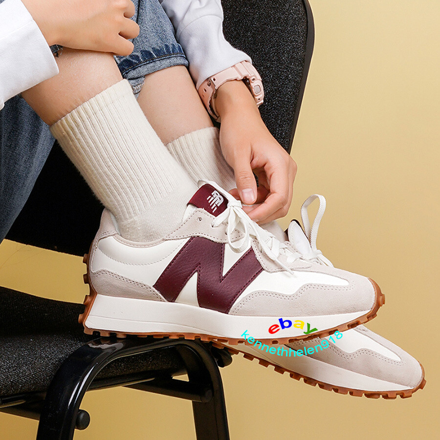 人気★New Balance★327 W's burgundy leather WS327KA 男女兼用 人気☆New Balance☆327 W's burgundy leather WS327KA 男女兼用
