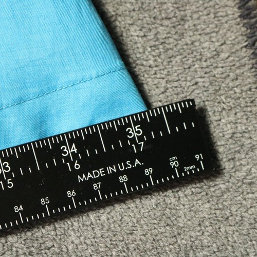 Vintage 80s Portrait Trenchcoat Lined Pockets Button Below the Knee Blue 10 - Picture 20 of 24