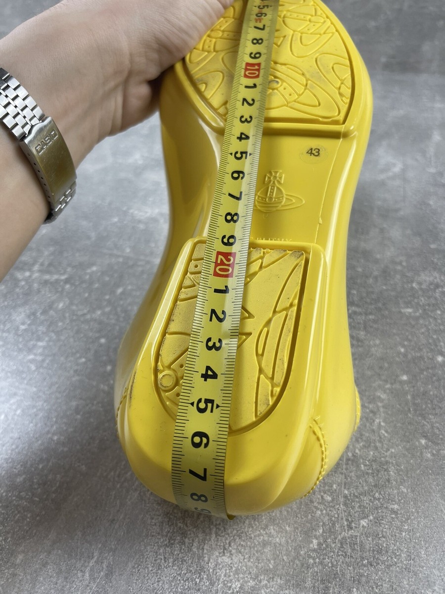 Vivienne Westwood NEW Archive Rubber Moccasins Slip-on Shoes Vivienne Westwood NEW Archive Rubber Moccasins Slip-on Shoes