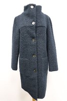 Tom Tailor Damen Wintermantel Strickmantel Mantel Coat Blau Gr.L Neu
