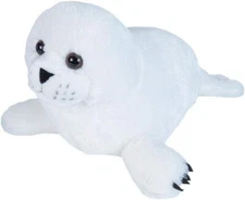 Wild Republic  22483 Cuddlekins Harp Seal Pup Stuffed Animal Plush   12 Inches